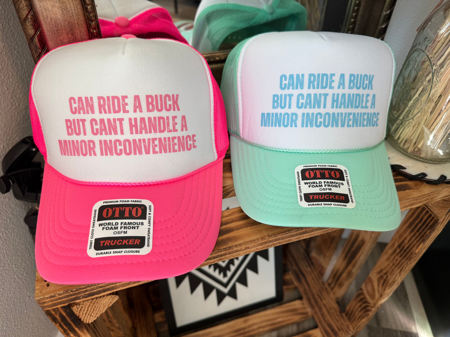 Ride A Buck Trucker Hat