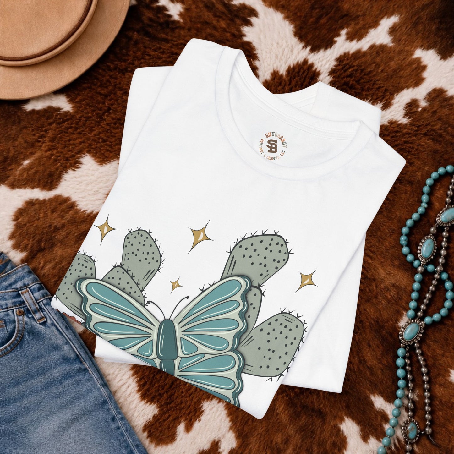 Desert Butterfly Graphic Tee