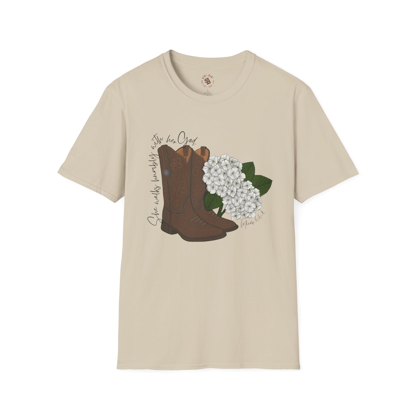 Walks Humbly With Her God T-Shirt
