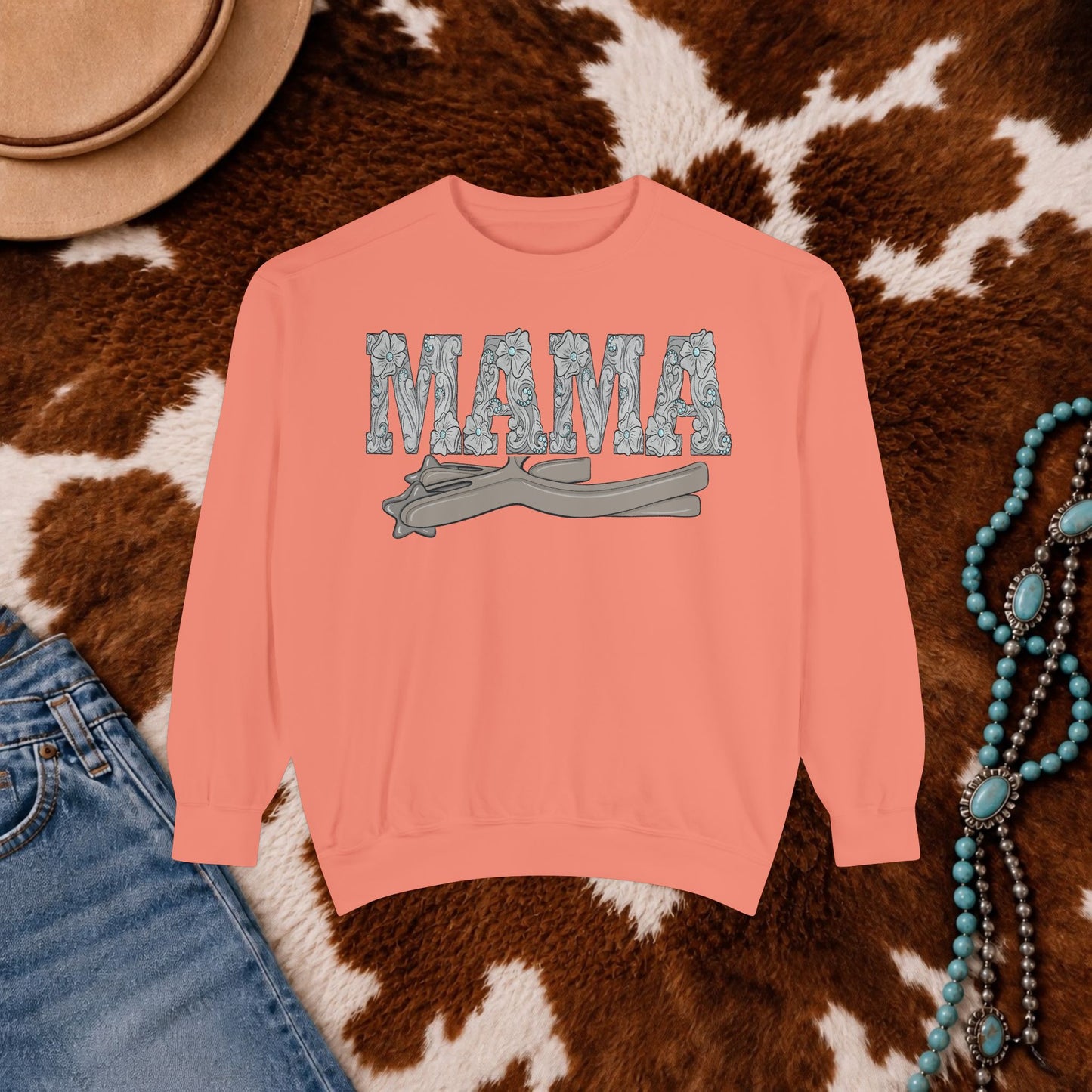 RANCHY Horse Sweatshirt | Western Cowgirl Crewneck
