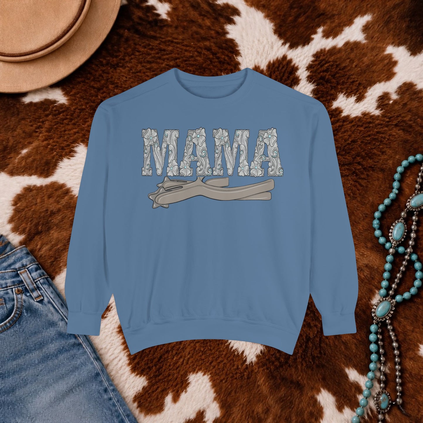RANCHY Horse Sweatshirt | Western Cowgirl Crewneck