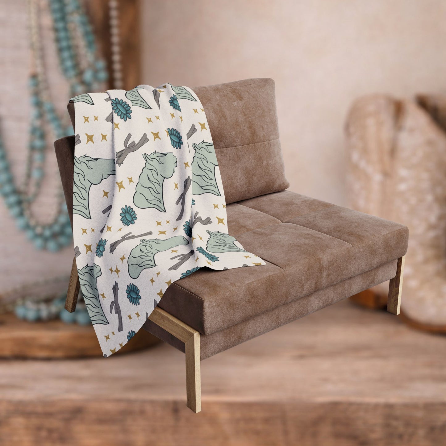 Sagebrush Cowgirl Throw