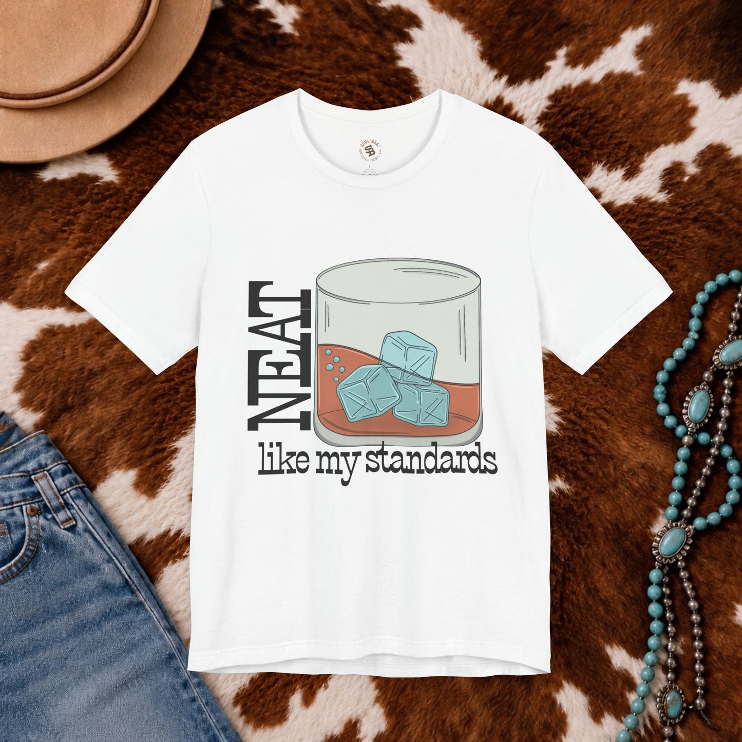 Neat Like My Standards Tee