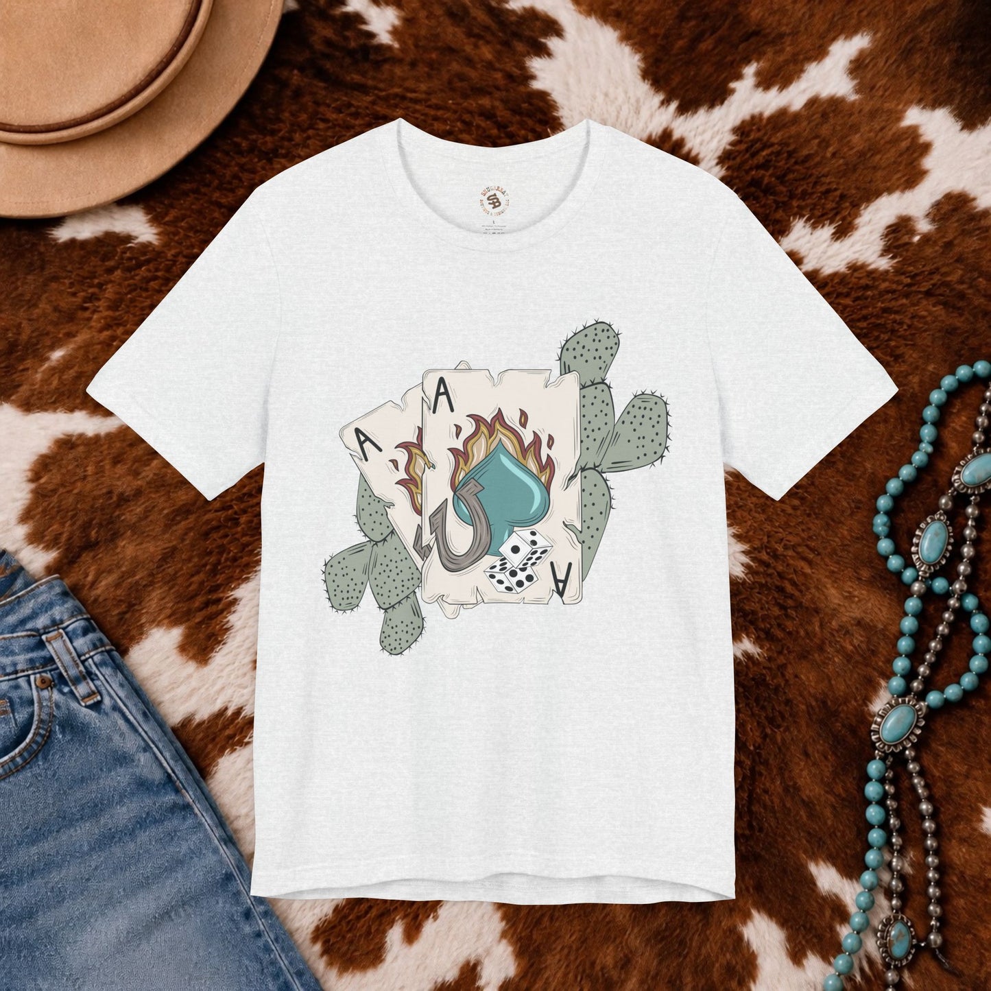 Lucky Cowgirl Graphic Tee