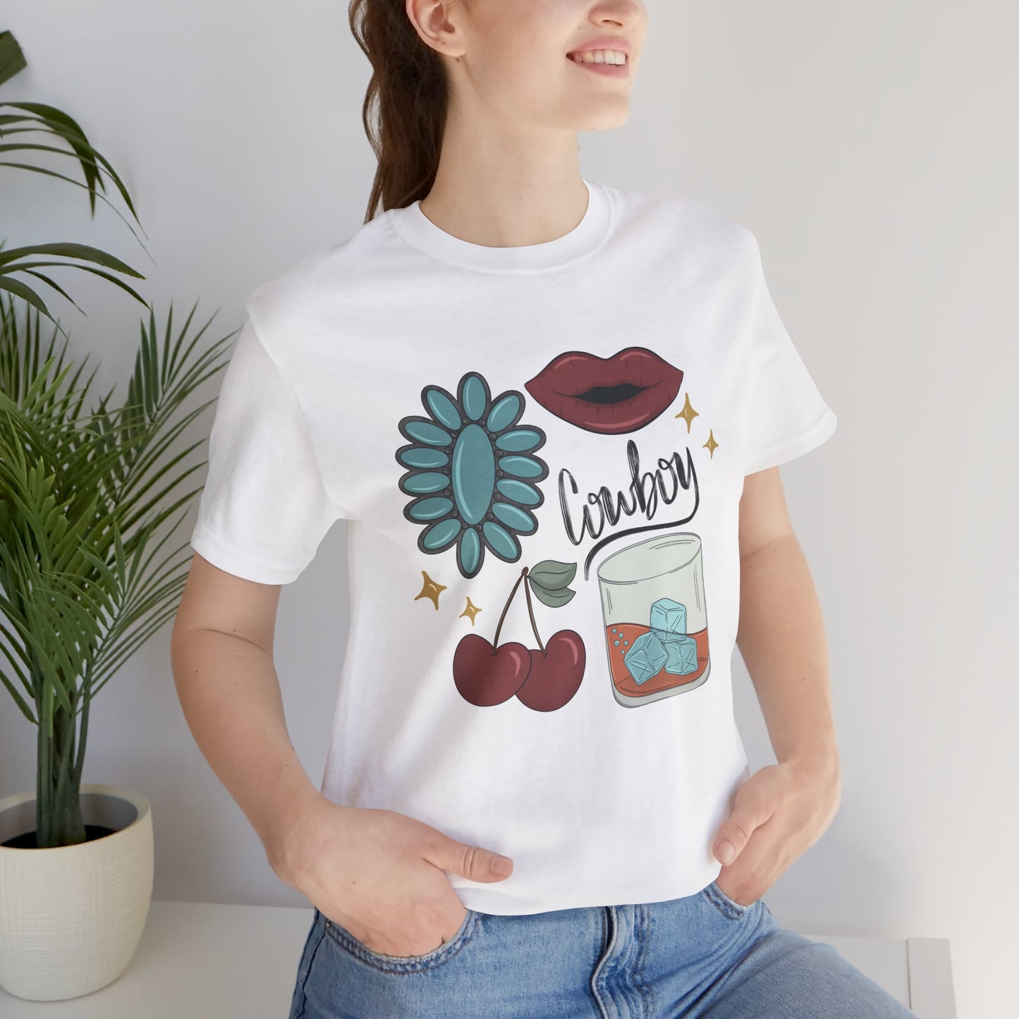 Wild Cherry Cowboy Tee