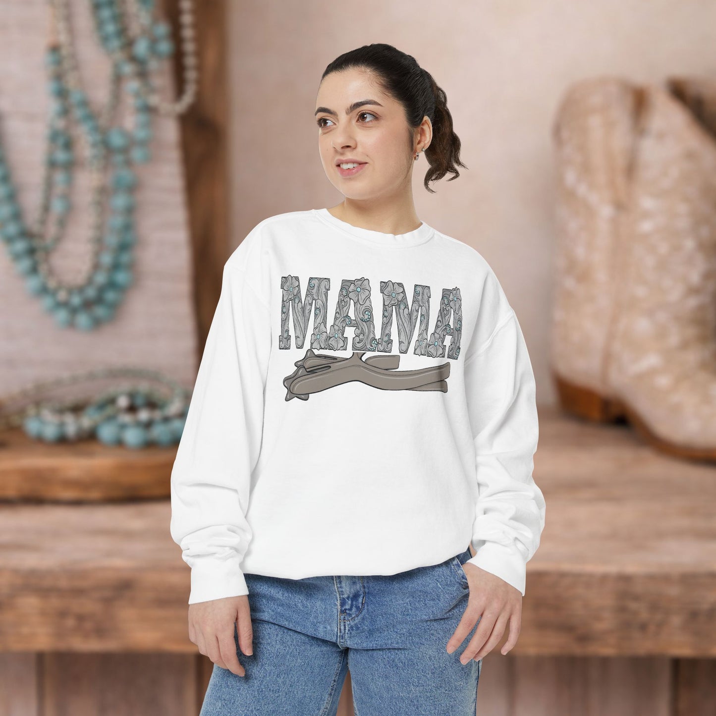 RANCHY Horse Sweatshirt | Western Cowgirl Crewneck