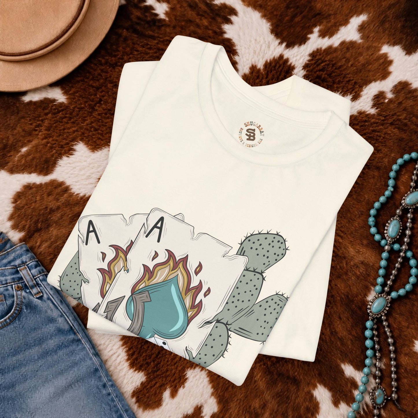 Lucky Cowgirl Graphic Tee