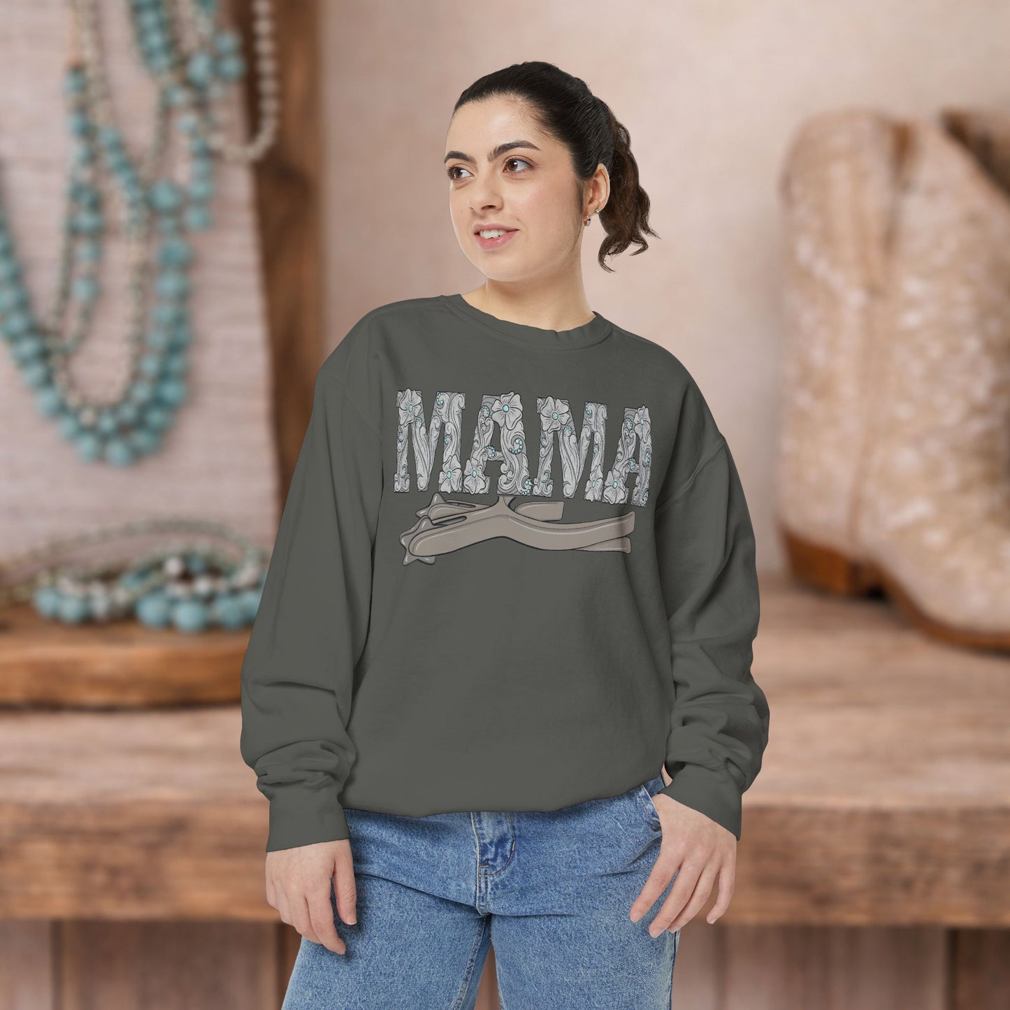 RANCHY Horse Sweatshirt | Western Cowgirl Crewneck