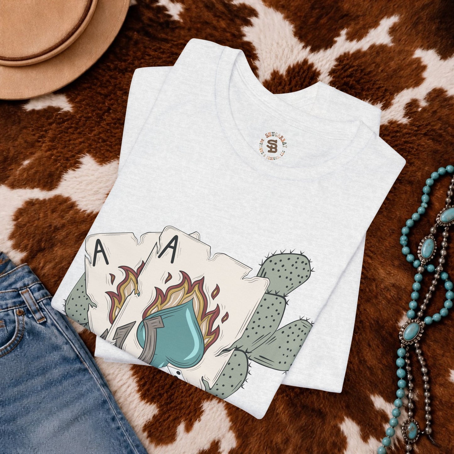 Lucky Cowgirl Graphic Tee