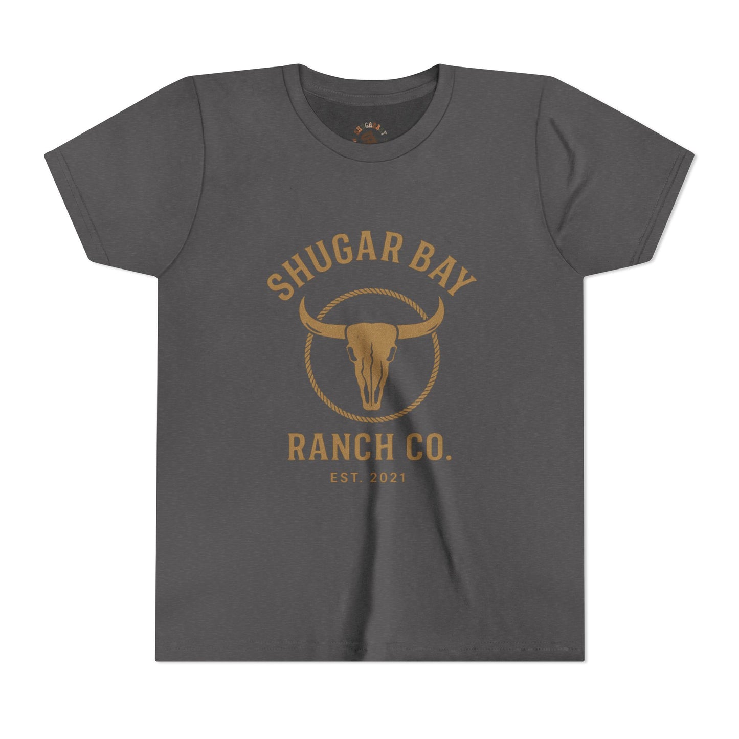 ShugarBay Longhorn Skull YOUTH Tee