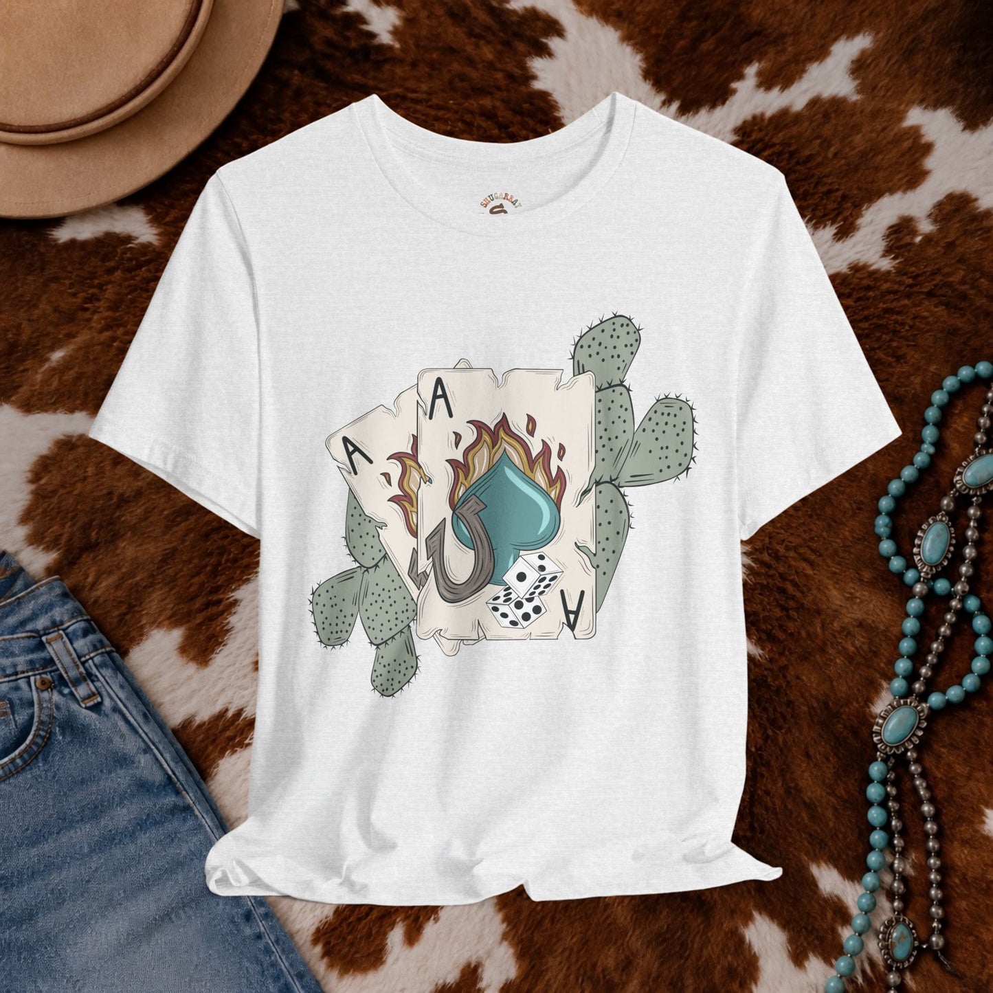 Lucky Cowgirl Graphic Tee