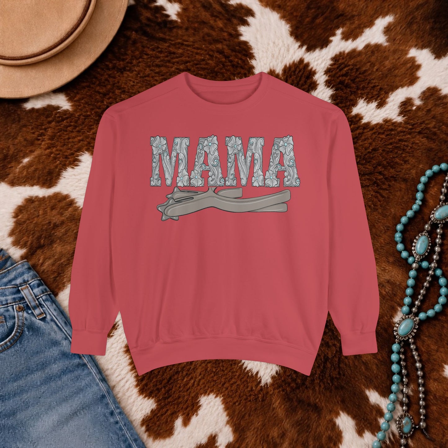 RANCHY Horse Sweatshirt | Western Cowgirl Crewneck