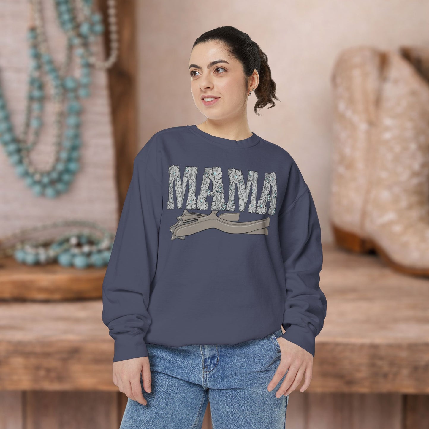 RANCHY Horse Sweatshirt | Western Cowgirl Crewneck