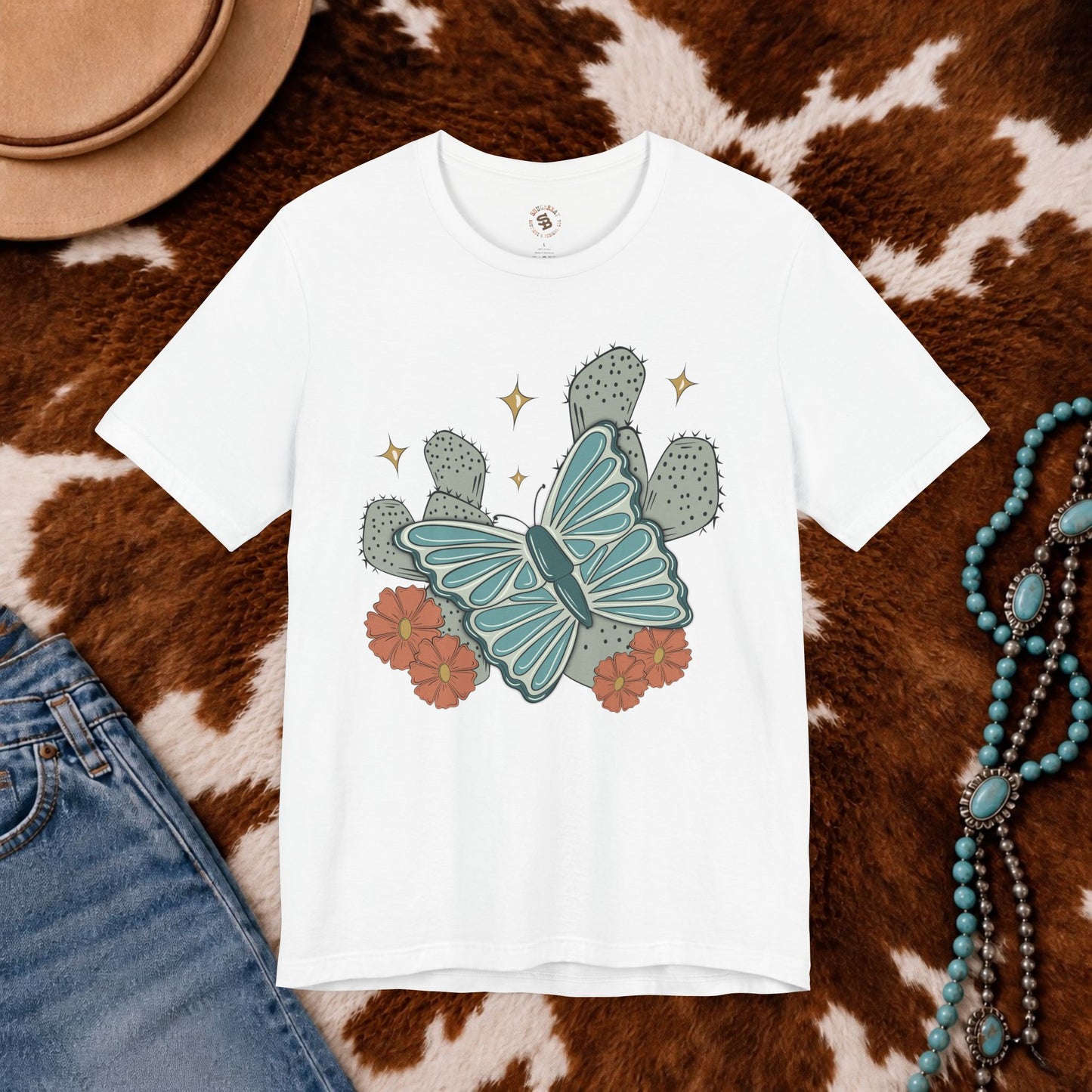 Desert Butterfly Graphic Tee