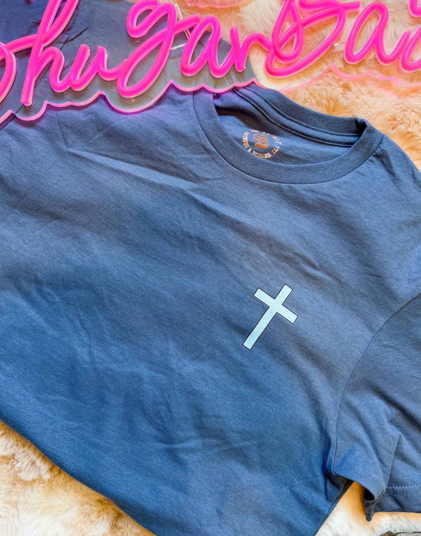 Turquoise & Jesus T-Shirt