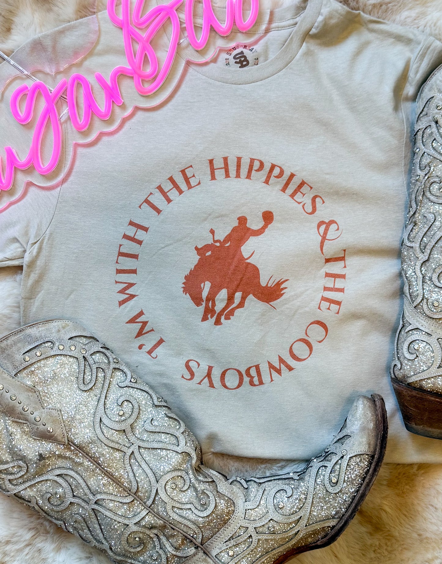 Hippies and Cowboys T-Shirt