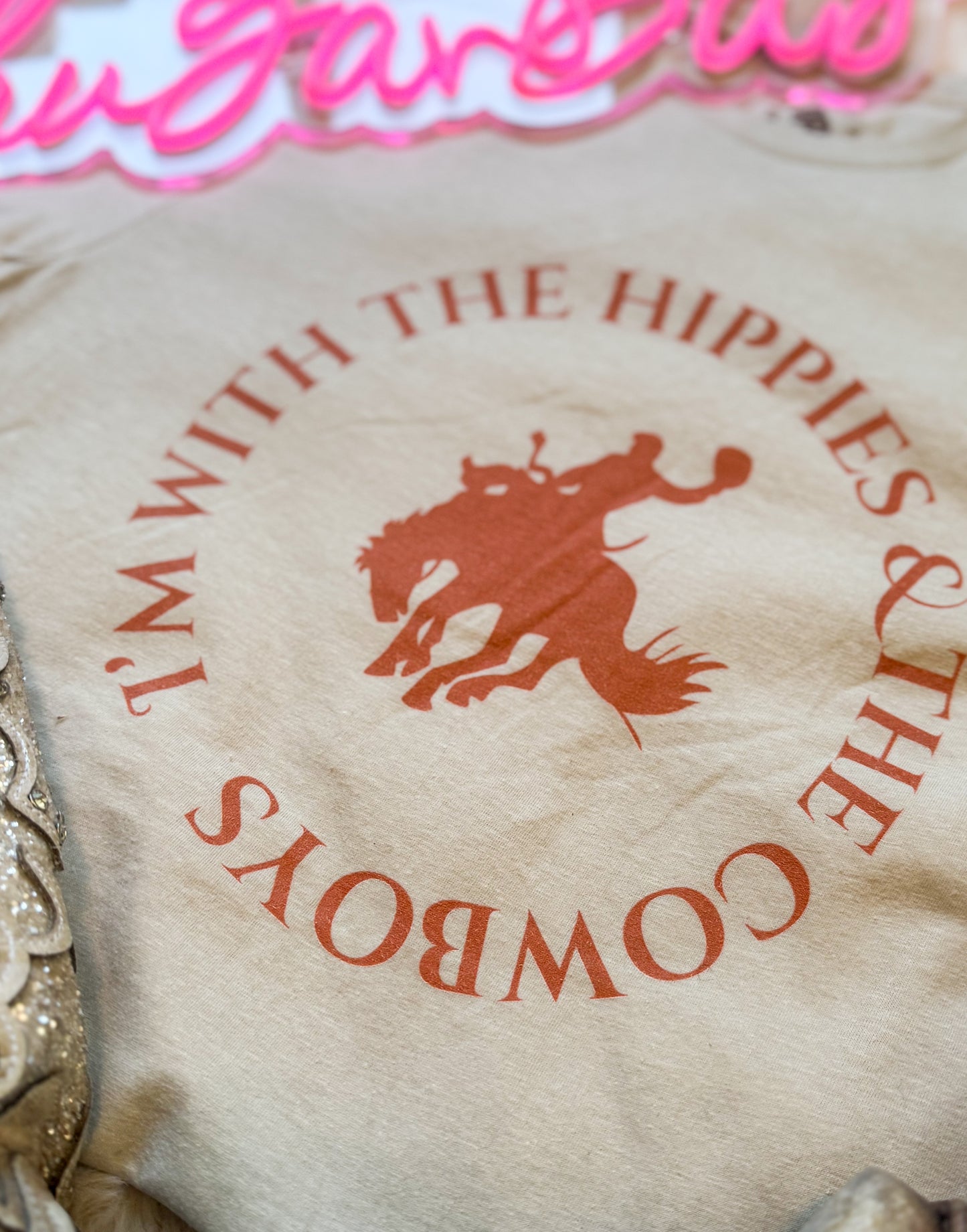 Hippies and Cowboys T-Shirt