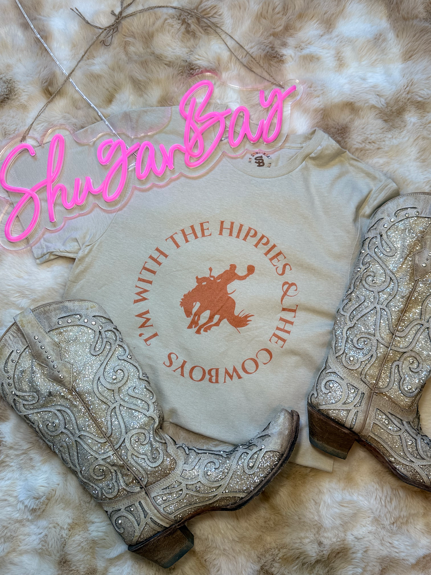 Hippies and Cowboys T-Shirt