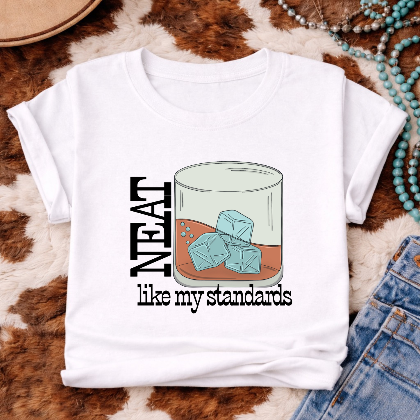 Neat Like My Standards Tee