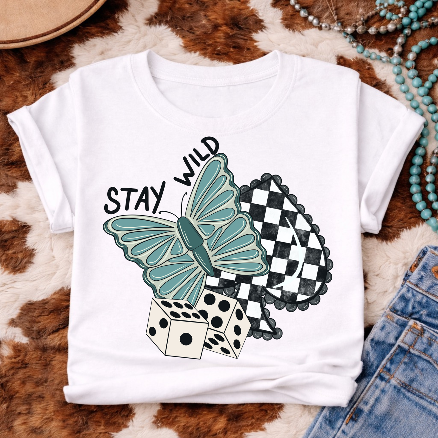 Stay Wild Western Graphic Tee