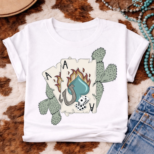 Lucky Cowgirl Graphic Tee