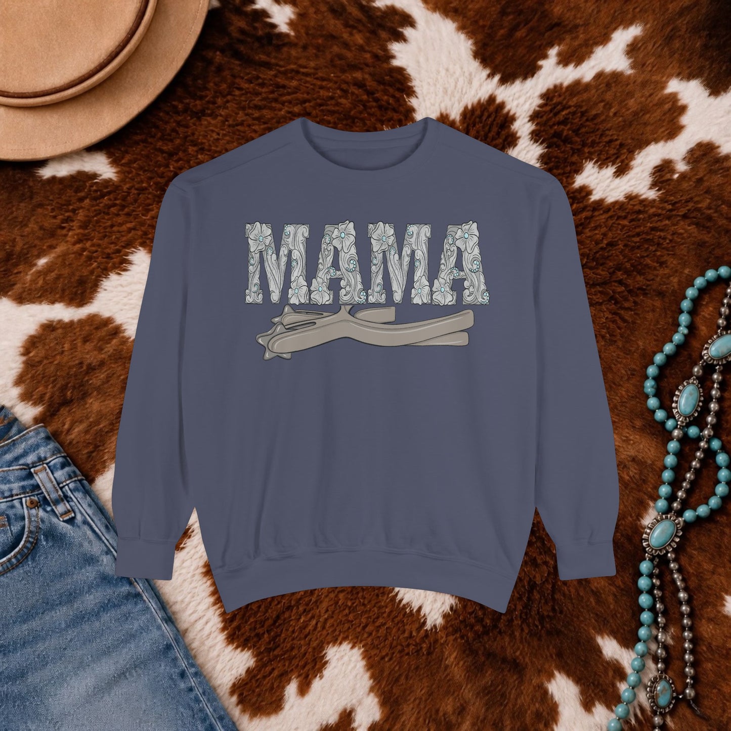 RANCHY Horse Sweatshirt | Western Cowgirl Crewneck