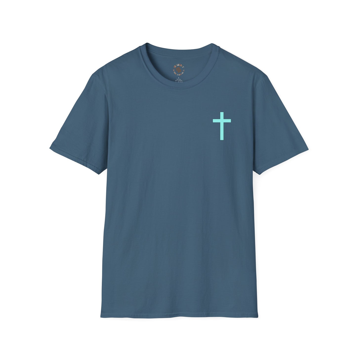 Turquoise & Jesus T-Shirt
