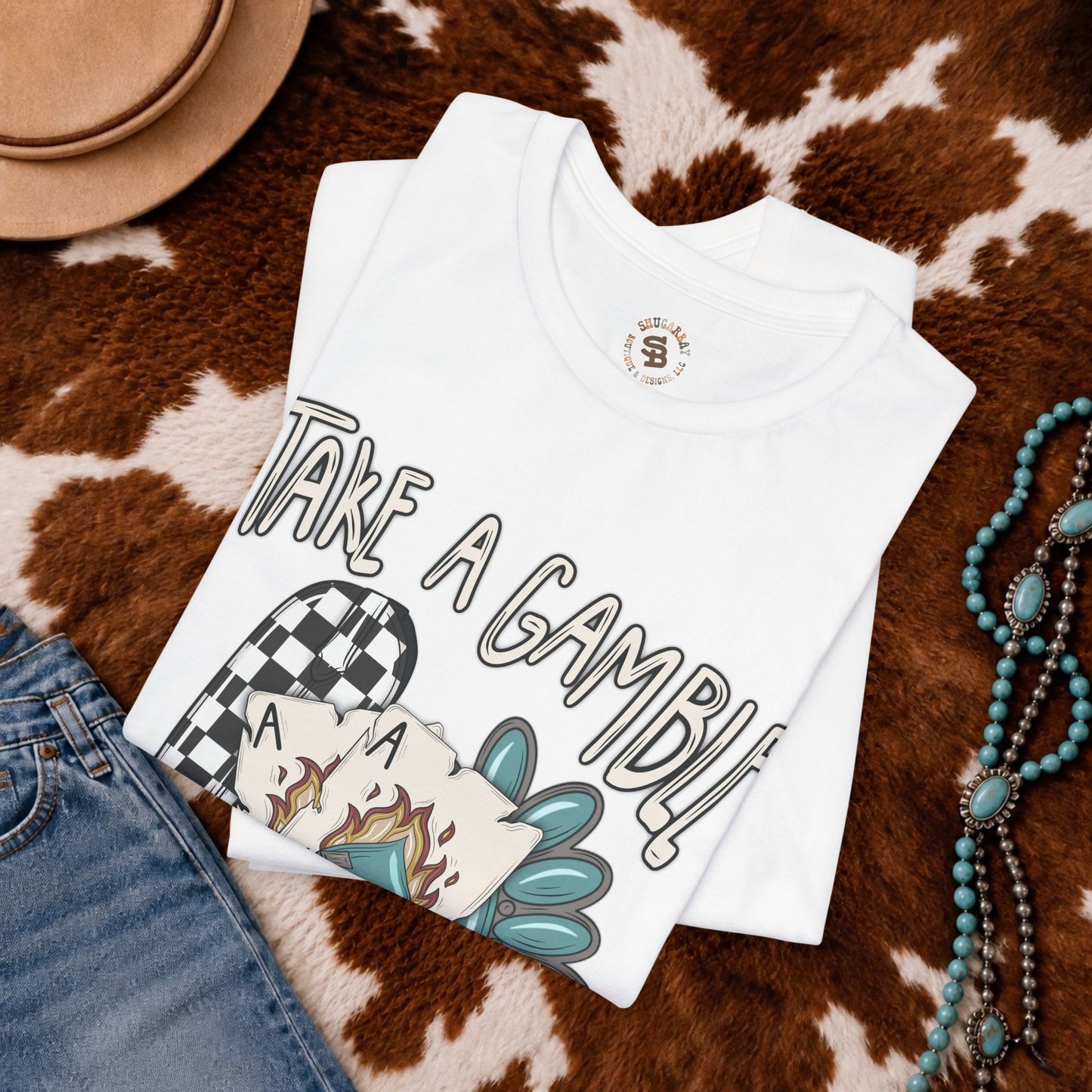 Take a Gamble Western Tee