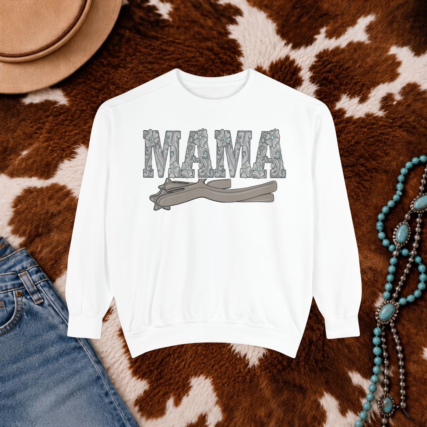 RANCHY Horse Sweatshirt | Western Cowgirl Crewneck