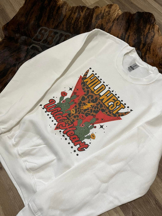 Wild West Wild Heart Crewneck