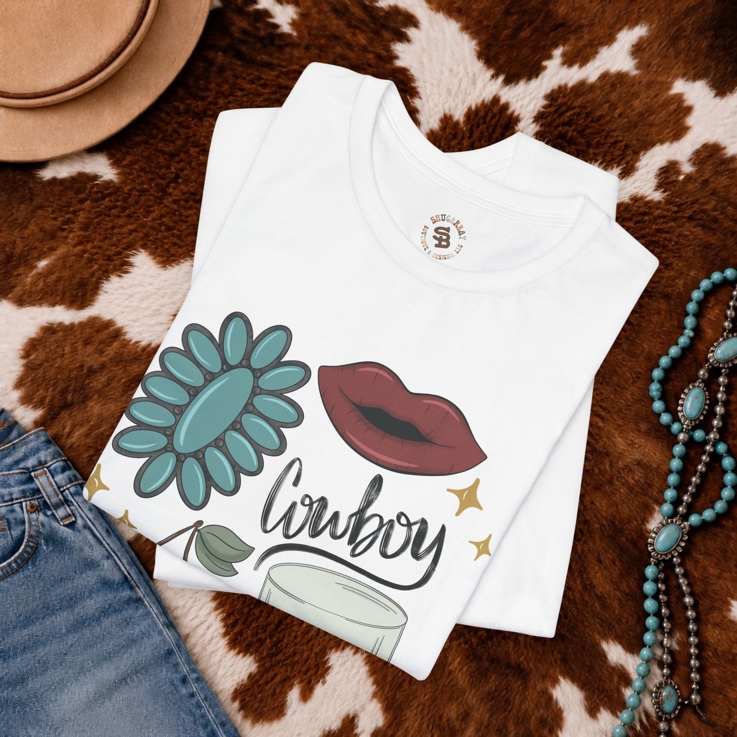 Wild Cherry Cowboy Tee