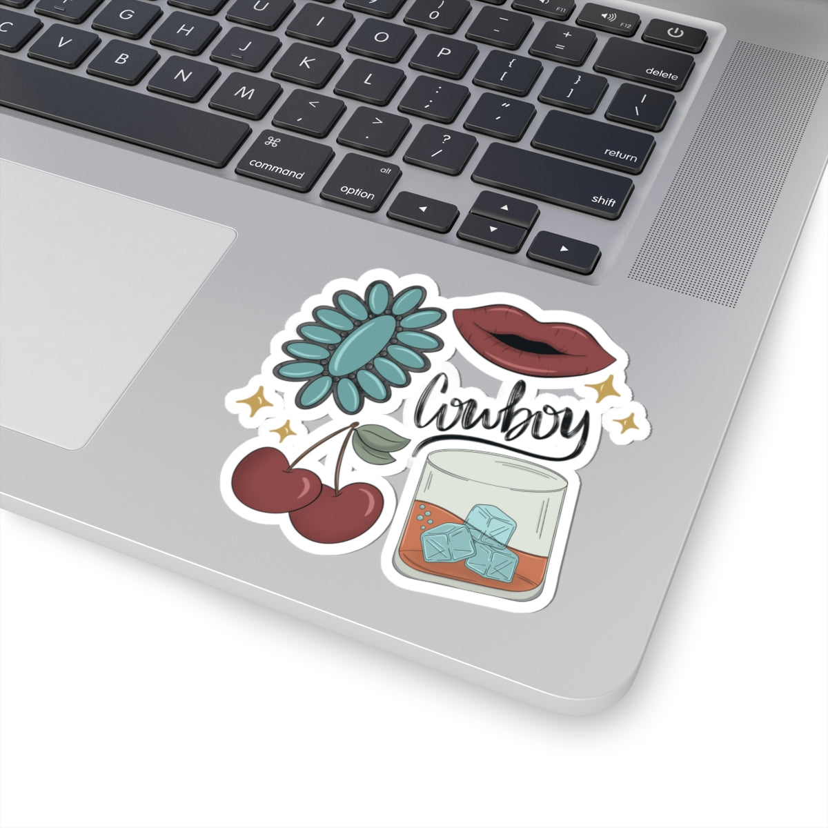 Punchy Cowgirl Sticker | Cowgirl Decal