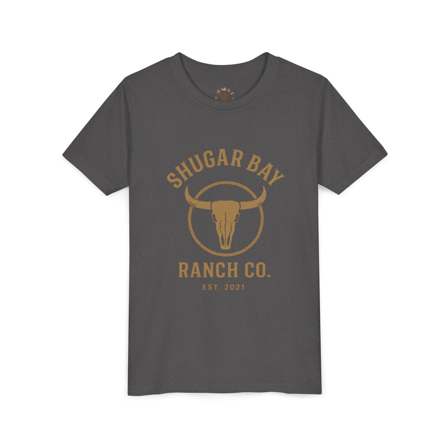 ShugarBay Longhorn Skull YOUTH Tee