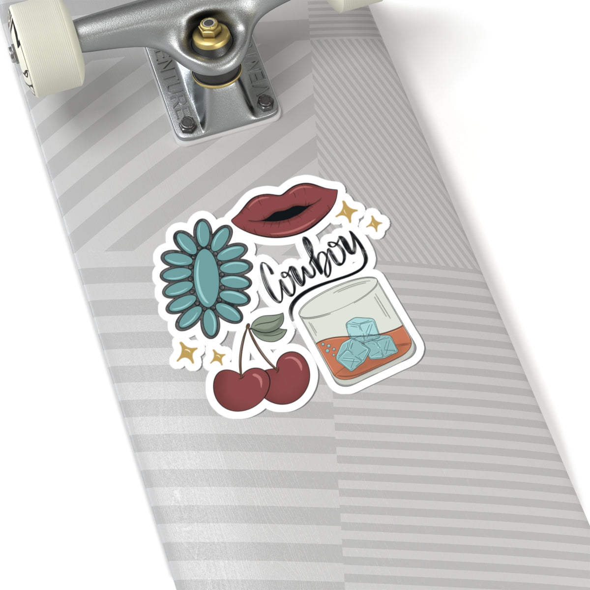 Punchy Cowgirl Sticker | Cowgirl Decal