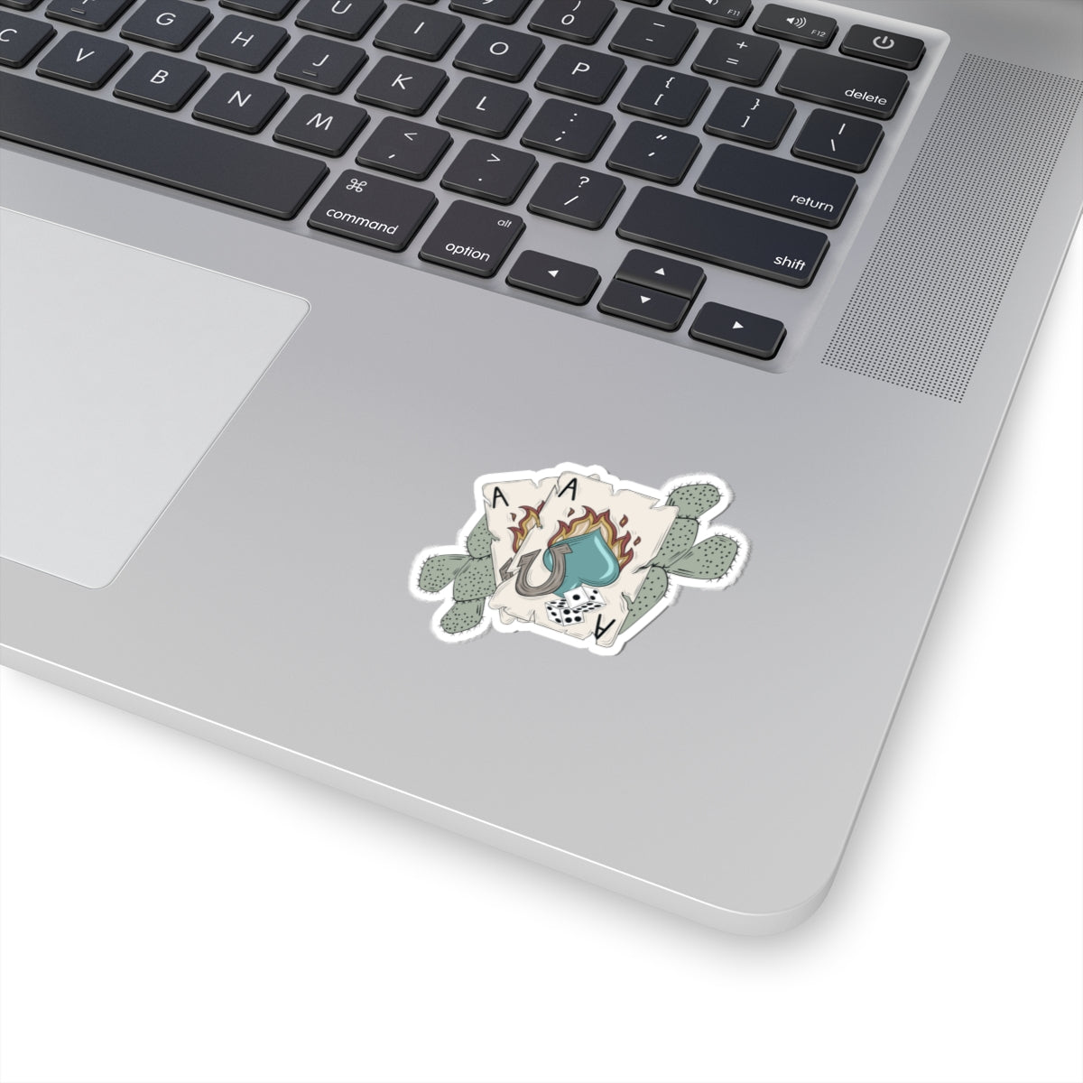Western Ace Cowgirl Sticker | Western Decal