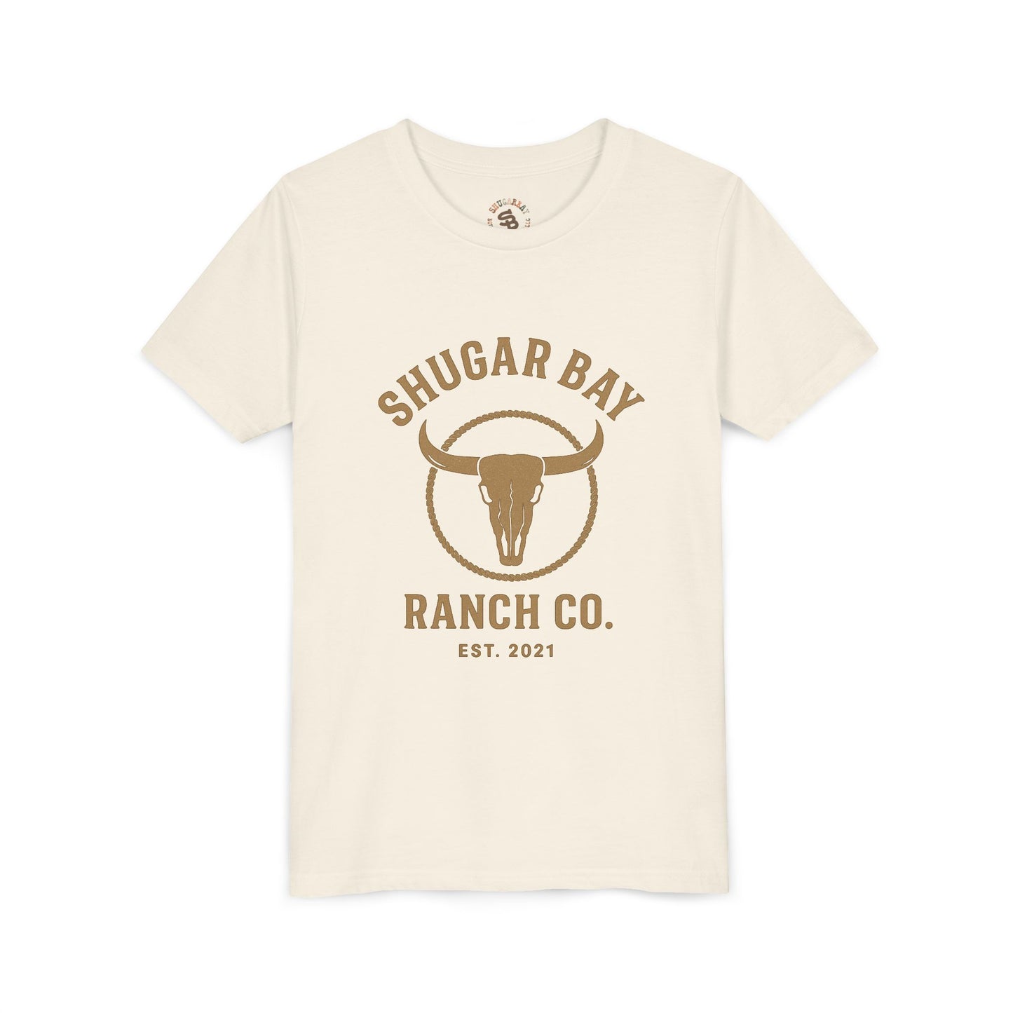 ShugarBay Longhorn Skull YOUTH Tee