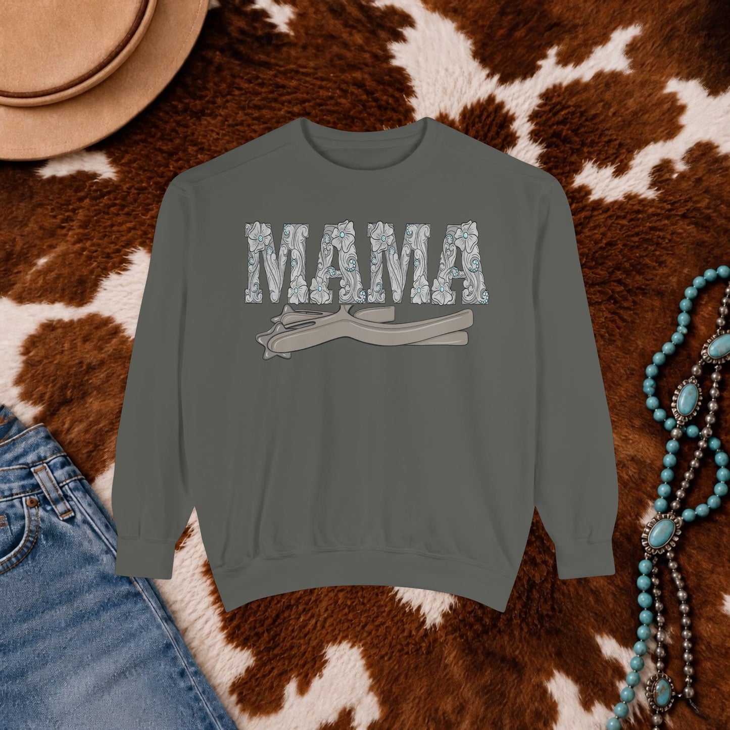 RANCHY Horse Sweatshirt | Western Cowgirl Crewneck