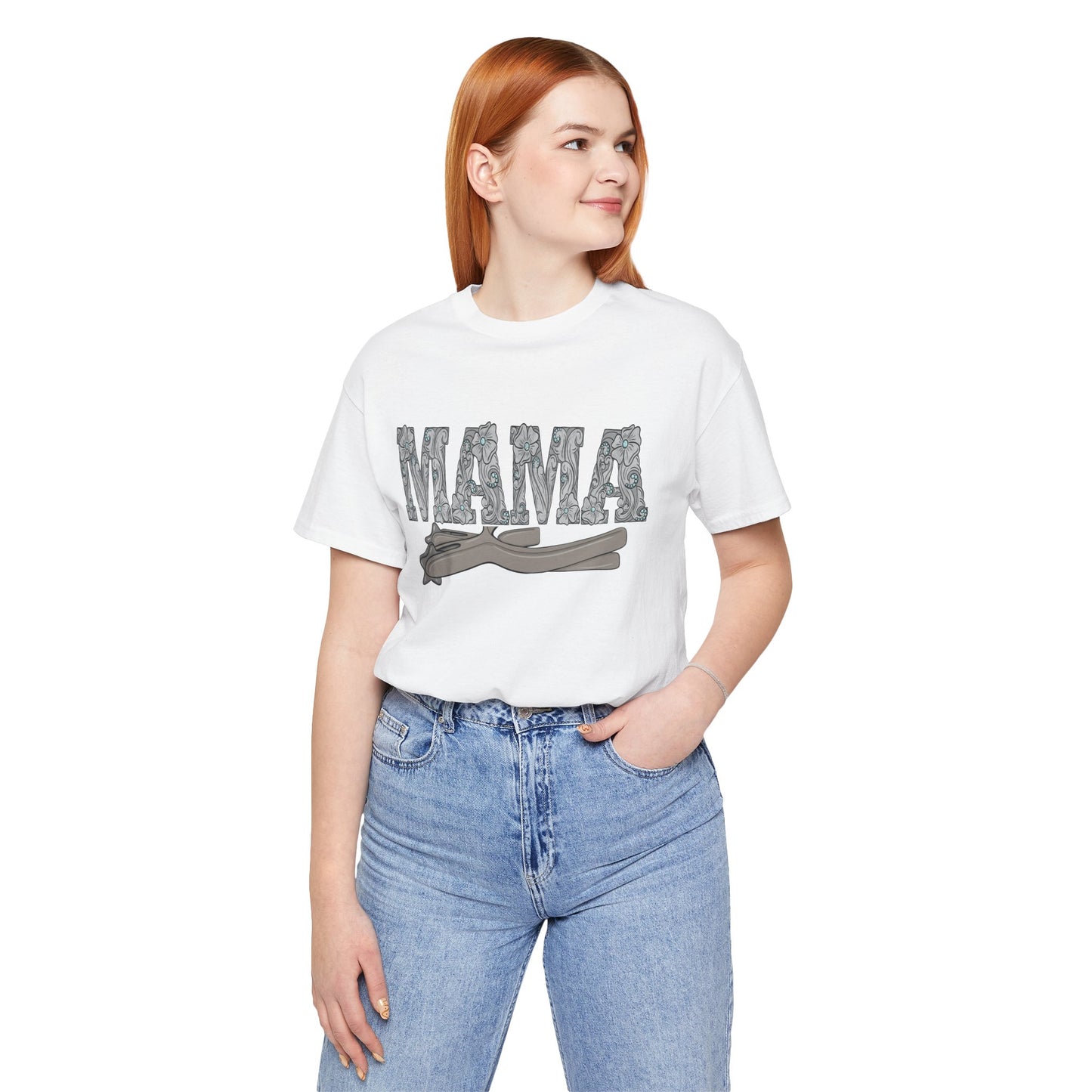 Mama Spurs Graphic Tee | Western Mama Shirt