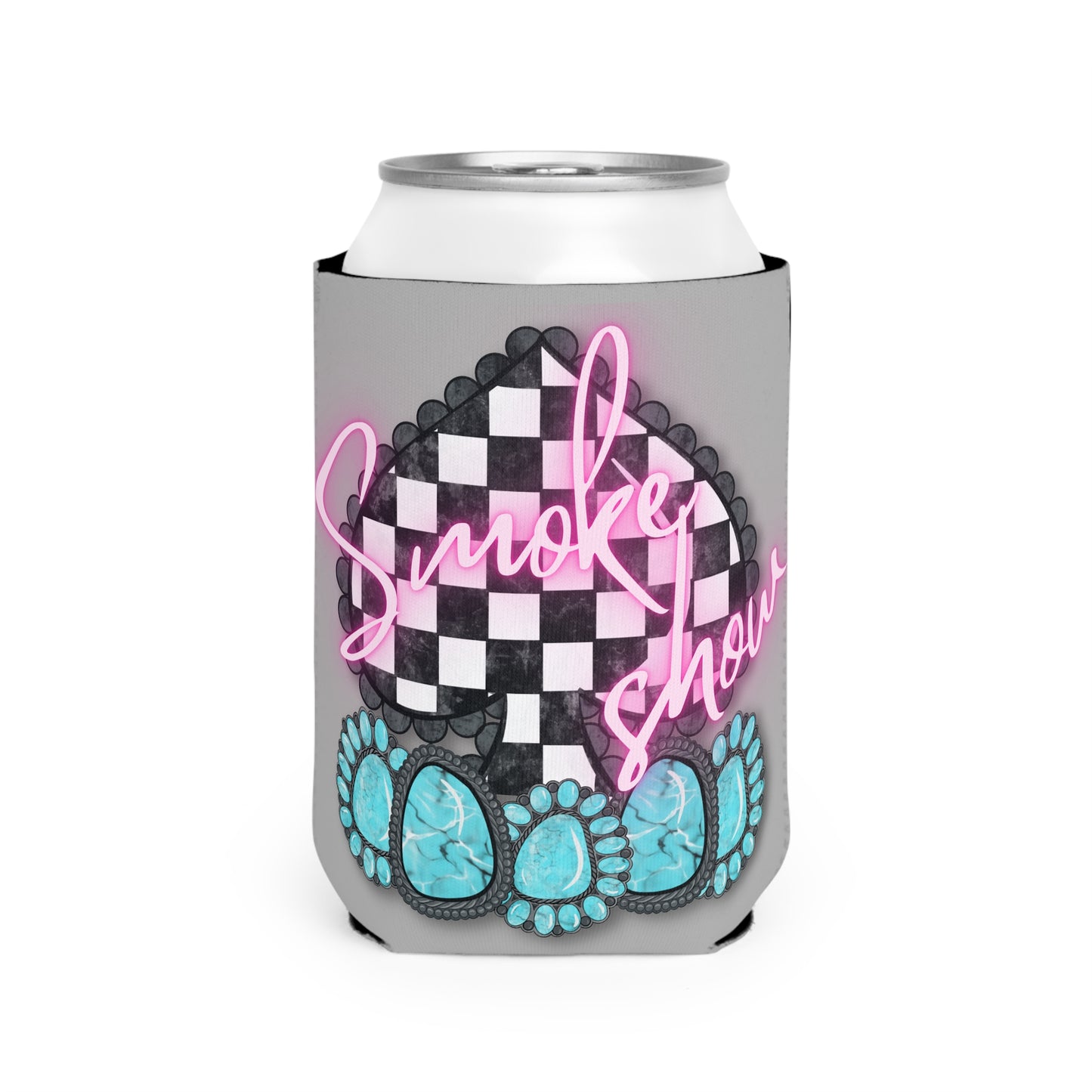 Smoke Show Western Can Cooler
