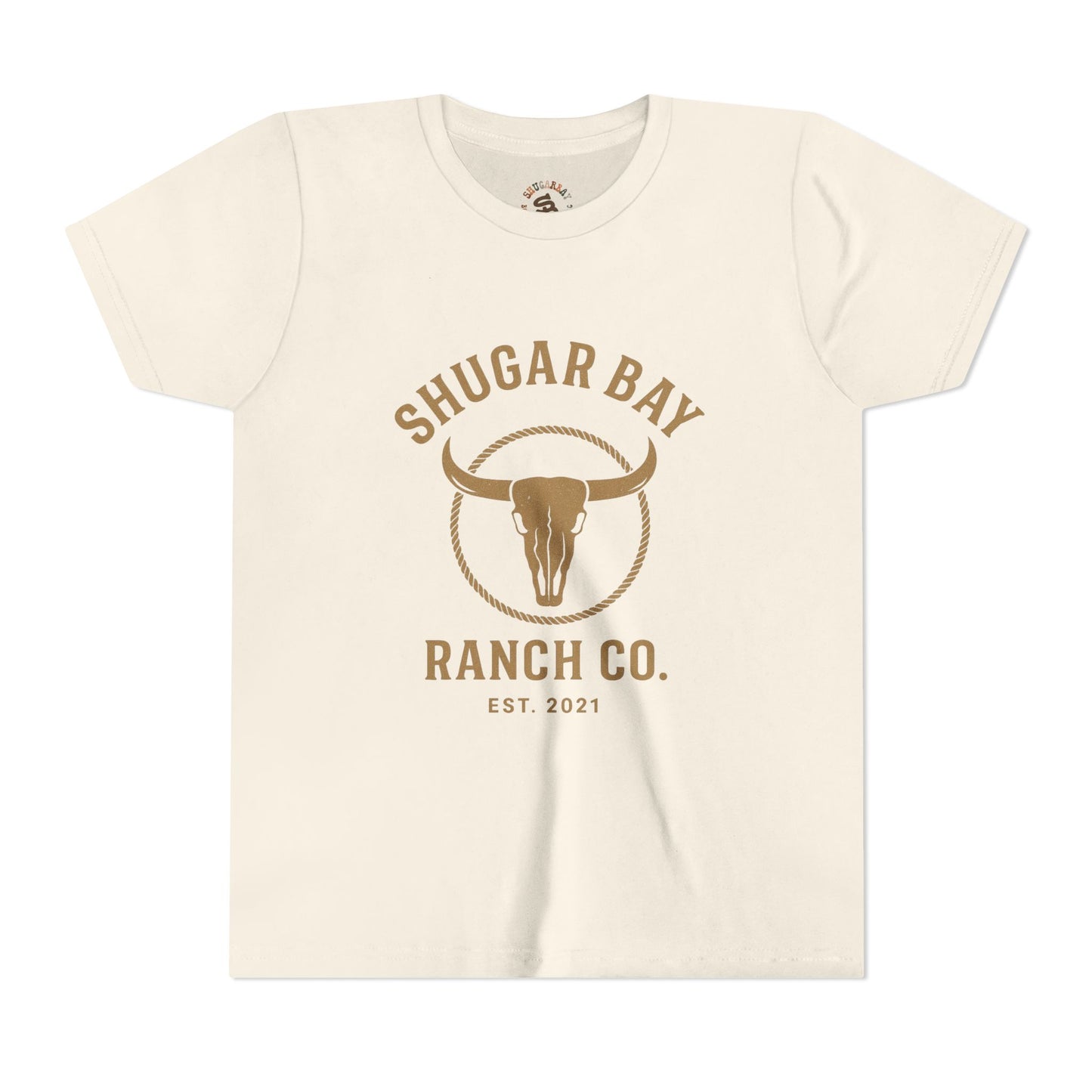 ShugarBay Longhorn Skull YOUTH Tee