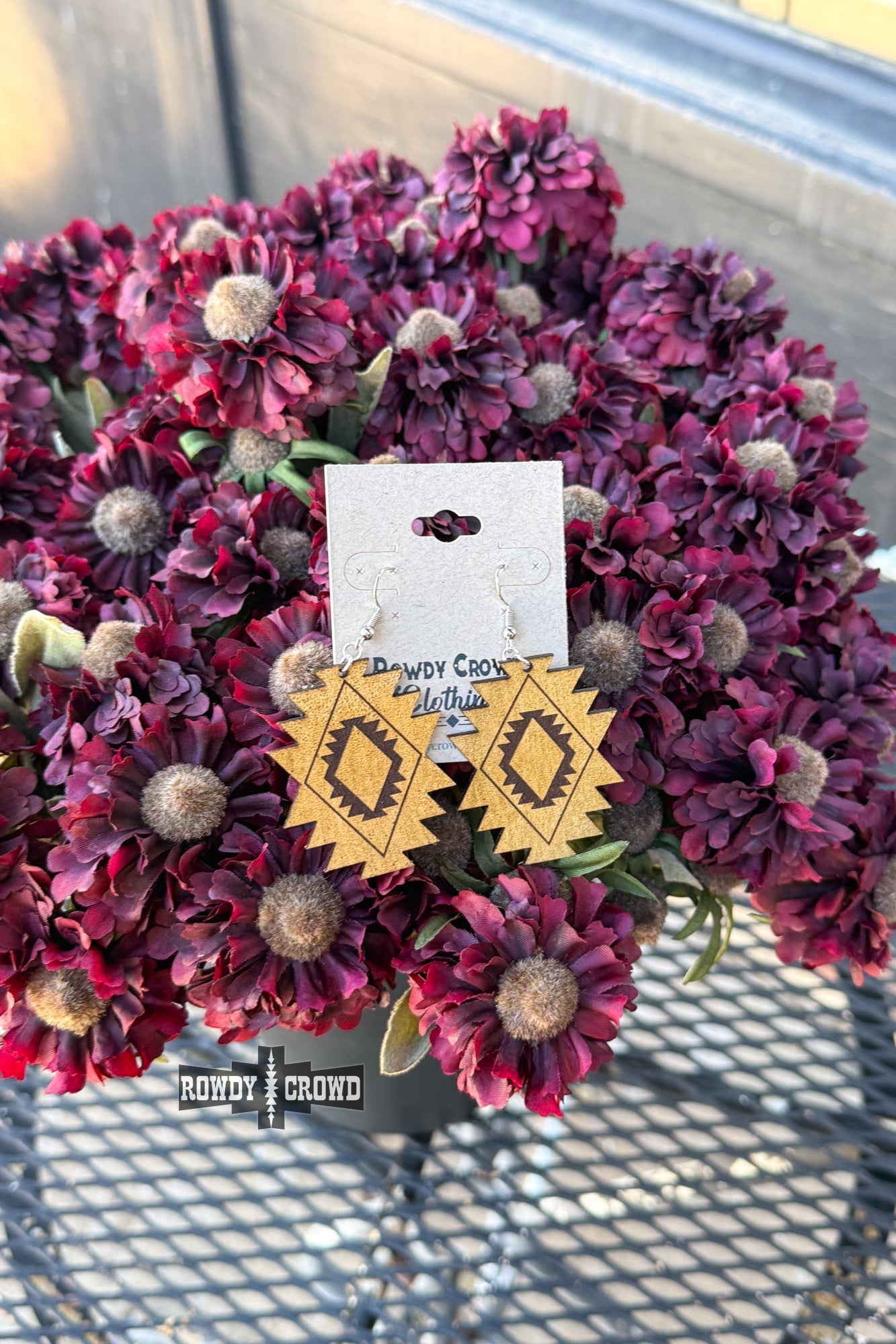 Aztec Cowgirl Earrings