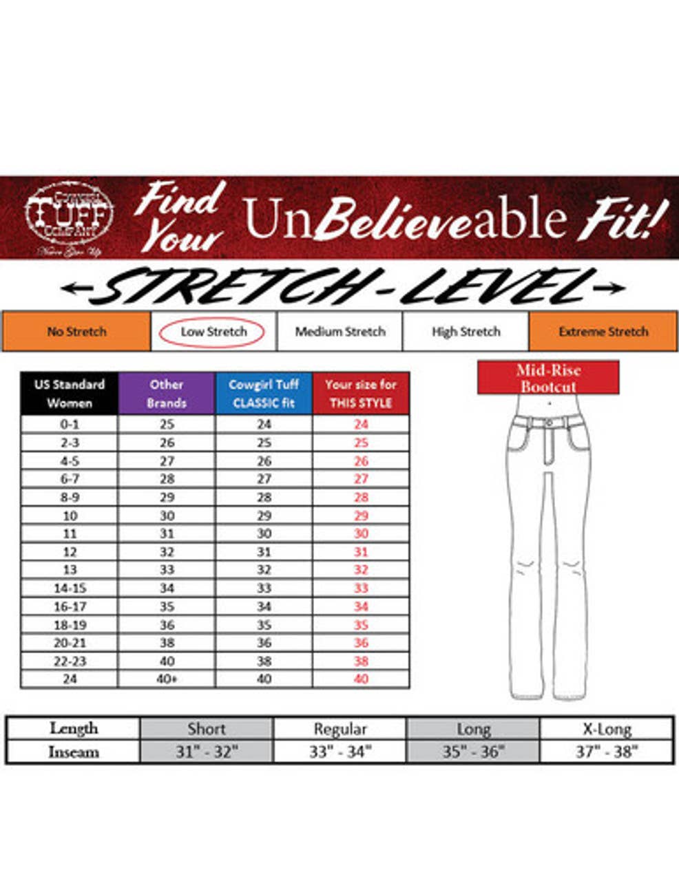 COWGIRL TUFF Epic: Long