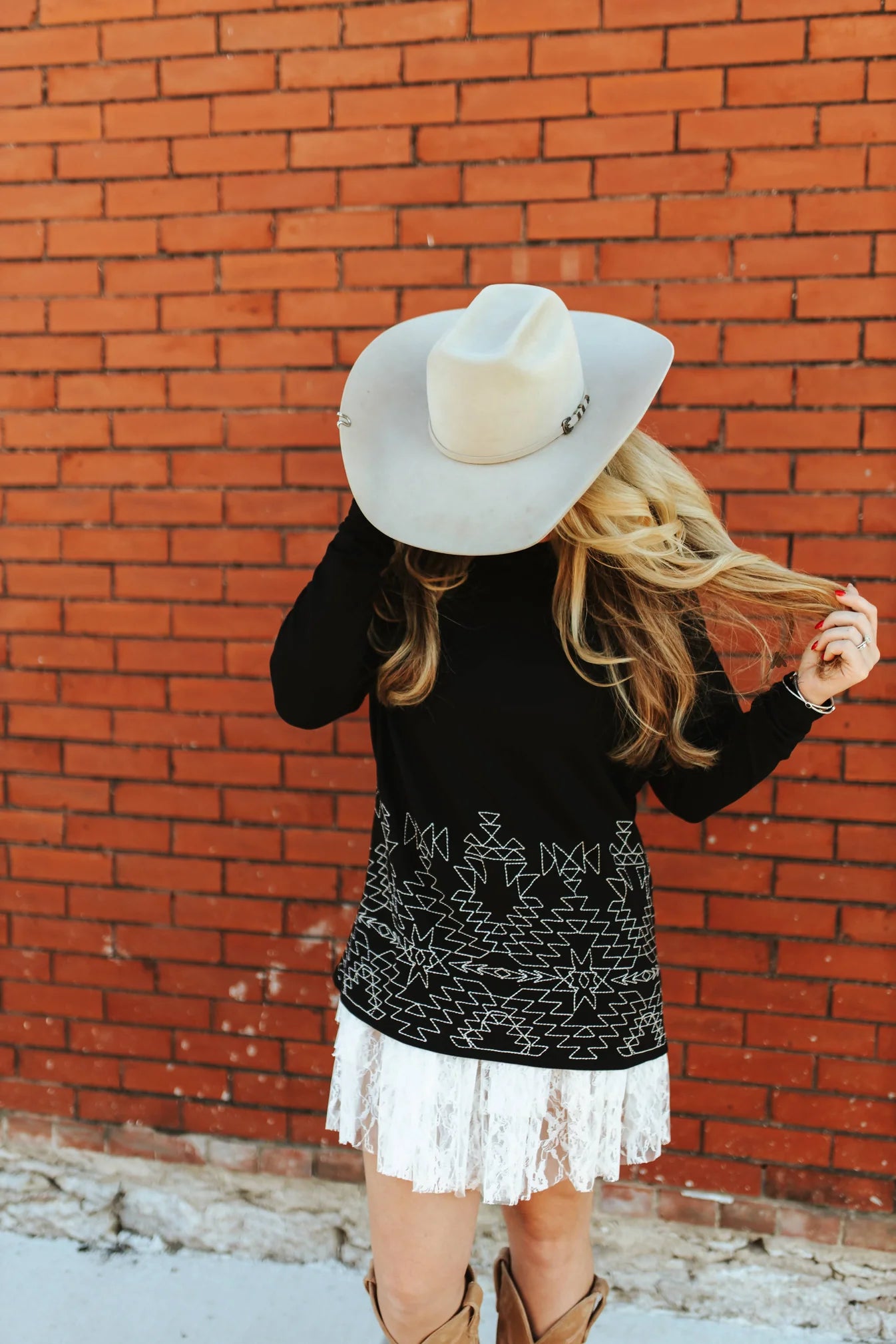 Ranch Queen Aztec Pullover