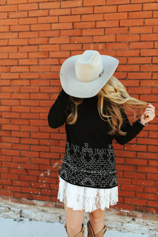 Ranch Queen Aztec Pullover