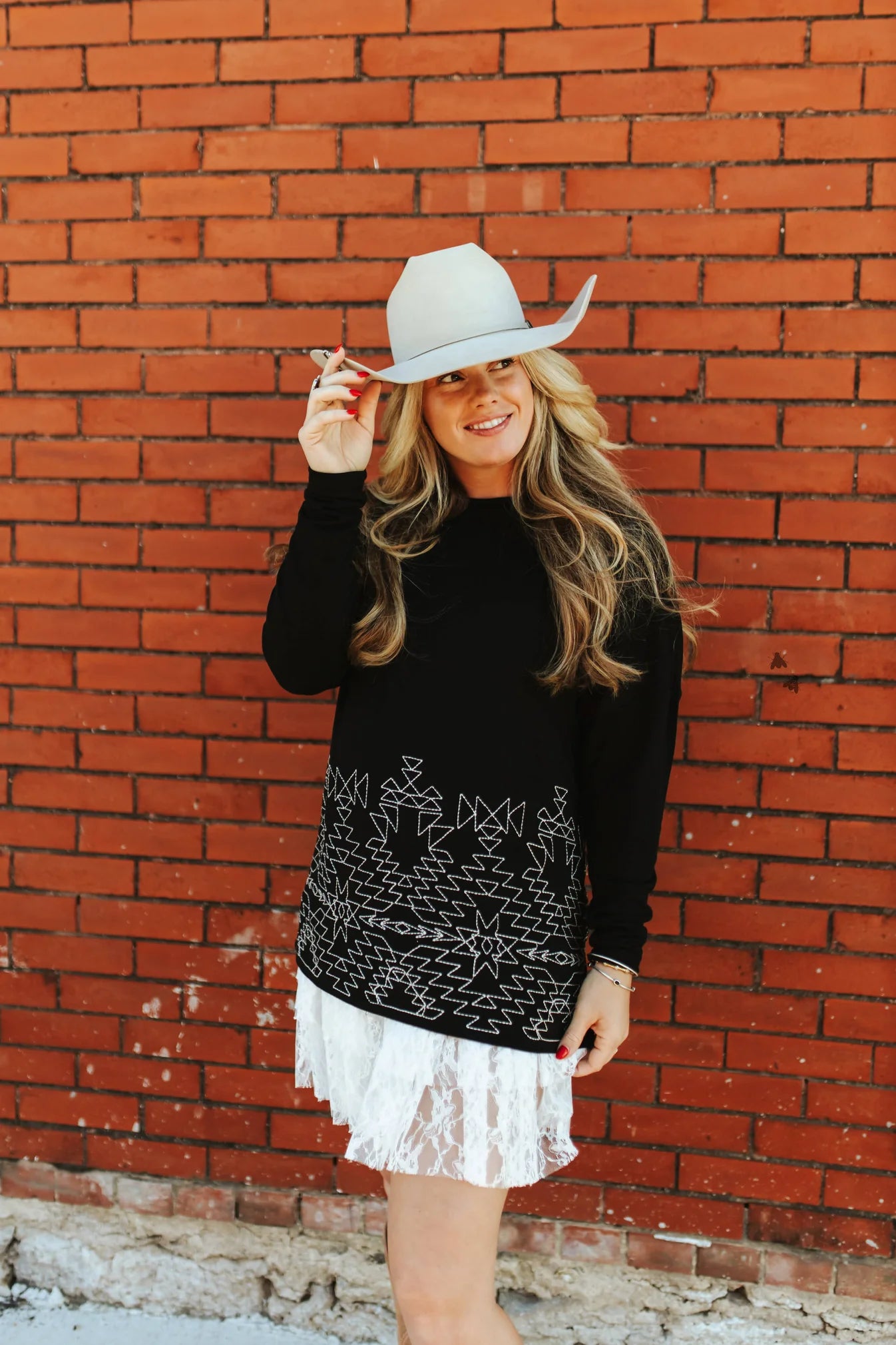 Ranch Queen Aztec Pullover