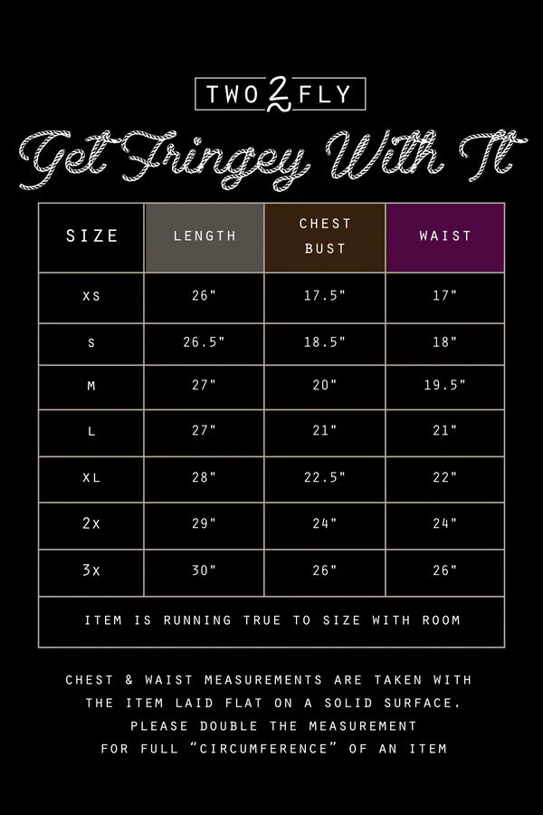 Dust & Diamonds Fringe Tee