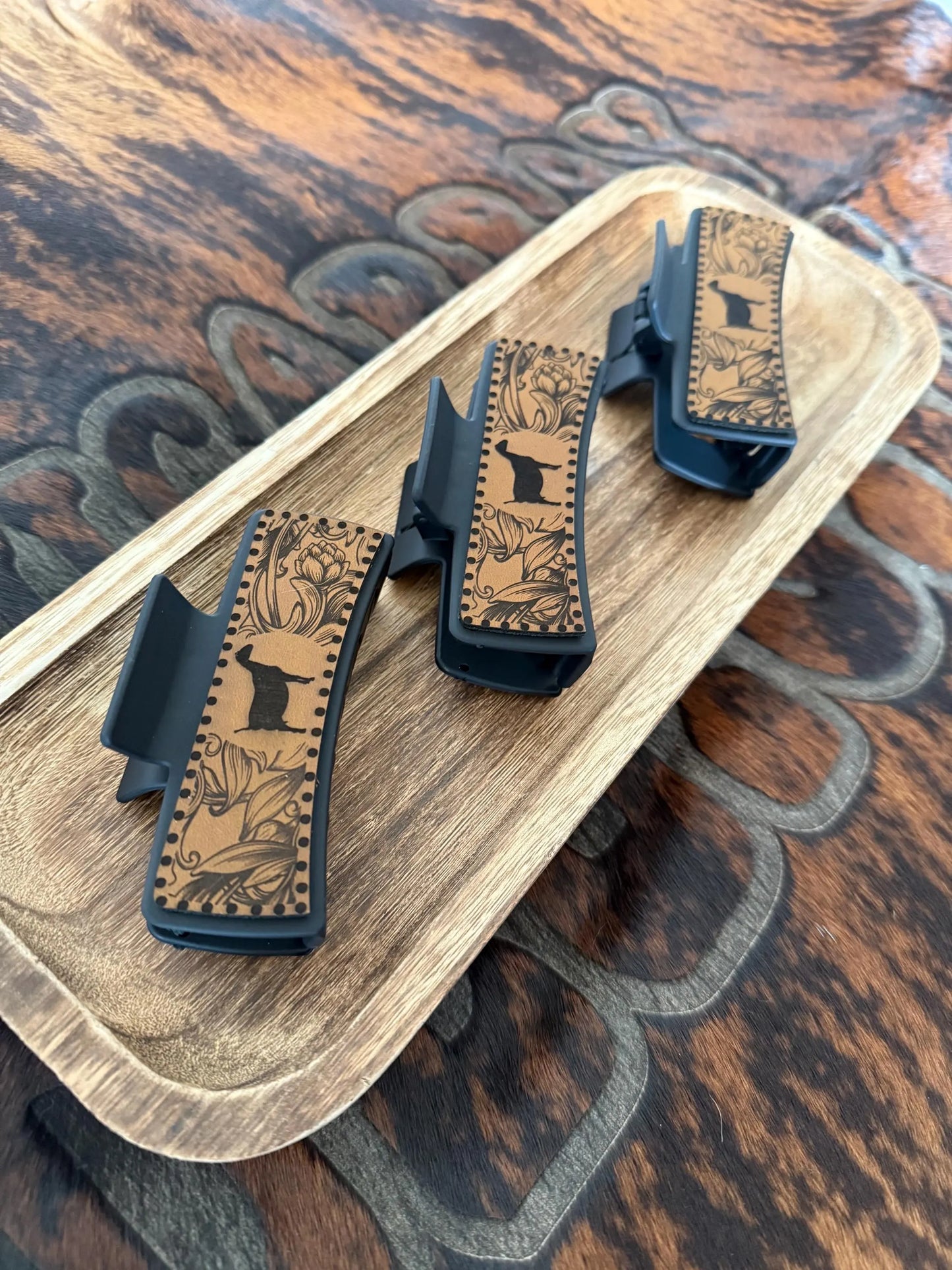 Lamancha Goat Claw Clip - Laser Engraved