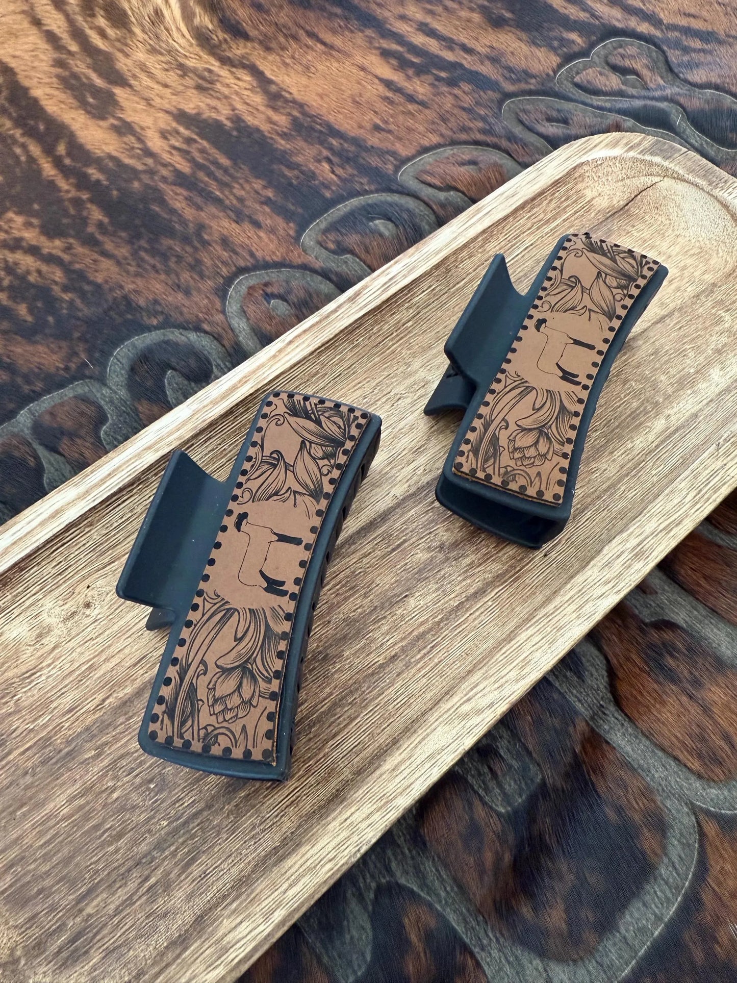 Show Sheep Claw Clip - Laser Engraved